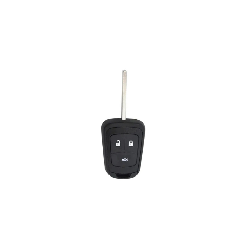 CARCASA MANDO FIJO OPEL 3 BOTONES HU100 CARCASA MANDO FIJO OPEL 3 BOTONES HU100