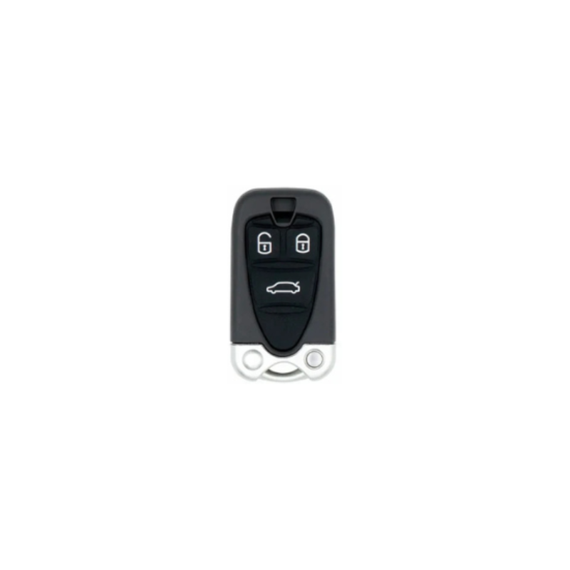 CARCASA MANDO KEYLESS ALFA 3 BOTONES CROMADA CARCASA MANDO KEYLESS ALFA 3 BOTONES CROMADA