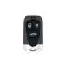 CARCASA MANDO KEYLESS ALFA 3 BOTONES CROMADA