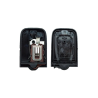 CARCASA MANDO KEYLESS ALFA 3 BOTONES CROMADA