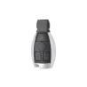 CARCASA MANDO MERCEDES KEYLESS 3 BOT CROMADA