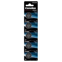 PACK 5 PILAS DE BOTON DE LITIO CR2450 CAMELION