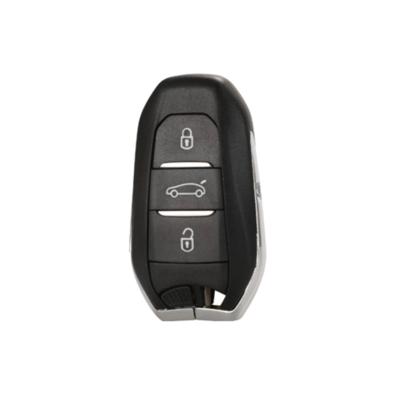 CARCASA MANDO KEYLESS PEUGEOT 3 BOT LUZ HU83 CARCASA MANDO KEYLESS PEUGEOT 3 BOT LUZ HU83