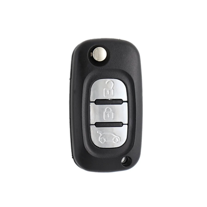CARCASA MANDO PLEGABLE RENAULT 3 BOTONES VA2 CARCASA MANDO PLEGABLE RENAULT 3 BOTONES VA2