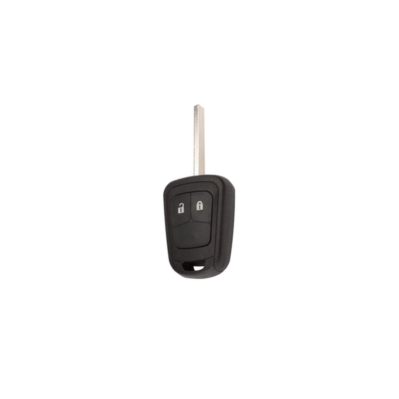 CARCASA MANDO FIJO CHEVROLET 2 BOTONES HU100 CARCASA MANDO FIJO CHEVROLET 2 BOTONES HU100