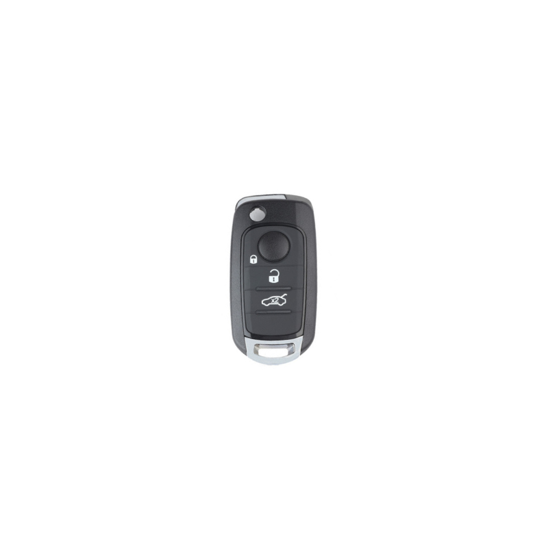 CARCASA TELEMANDO PLEGABLE FIAT TIPO 3 BOTONES