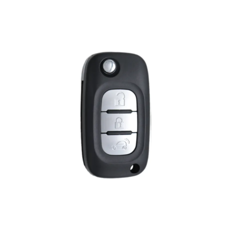 CARCASA MANDO PLEGABLE SMART 3 BOTONES VA6
