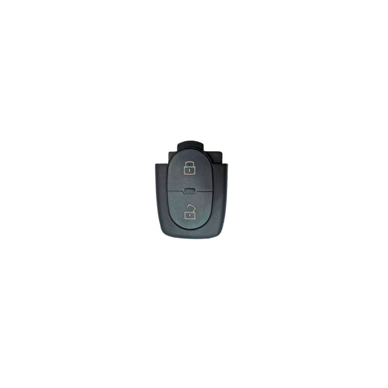 CARCASA MANDO PLEGABLE AUDI 2 BOTONES PILA PEQUEÑA CARCASA MANDO PLEGABLE AUDI 2 BOTONES PILA PEQUEÑA