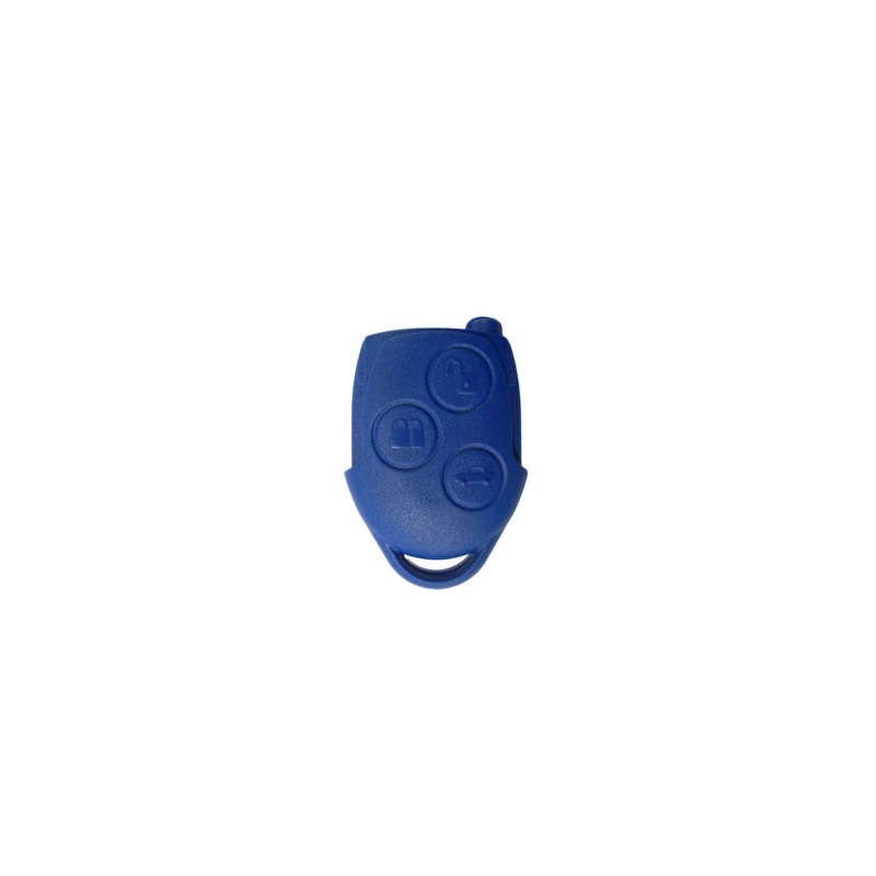 CARCASA MANDO FIJO FORD 3 BOTONES AZUL CARCASA MANDO FIJO FORD 3 BOTONES AZUL