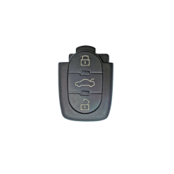 CARCASA MANDO PLEGABLE AUDI 3 BOTONES PILA PEQUEÑA