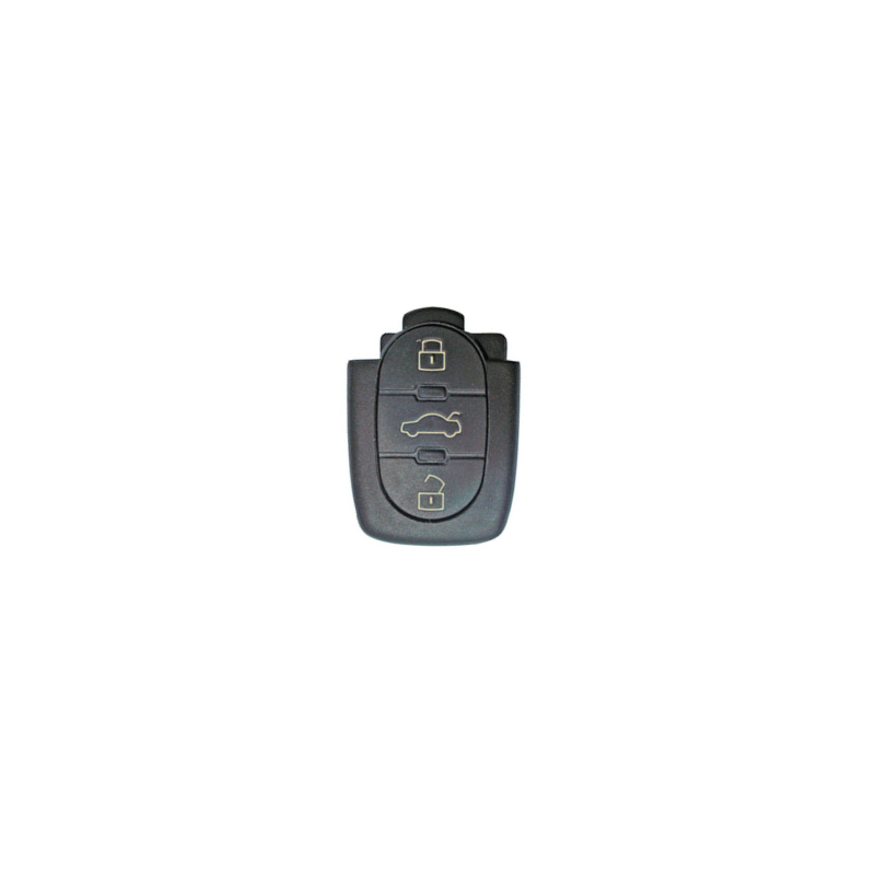 CARCASA MANDO PLEGABLE AUDI 3 BOTONES PILA PEQUEÑA CARCASA MANDO PLEGABLE AUDI 3 BOTONES PILA PEQUEÑA