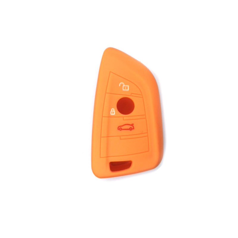 FUNDA MANDO BMW NARANJA 3 BOTONES FUNDA MANDO BMW NARANJA 3 BOTONES