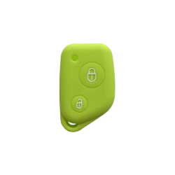 FUNDA MANDO FIJO CITROEN/PEUGEOT VERDE CLARO 2 BOT