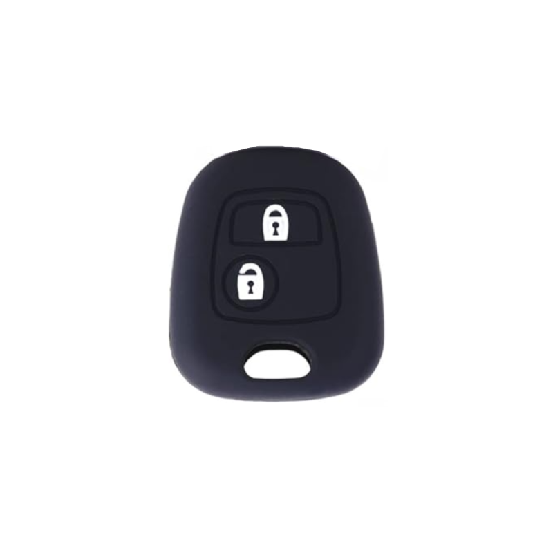 FUNDA MANDO FIJO CITROEN/PEUGEOT NEGRO 2 BOTONES FUNDA MANDO FIJO CITROEN/PEUGEOT NEGRO 2 BOTONES