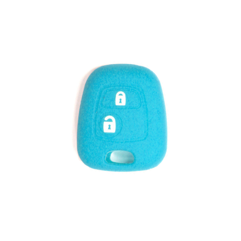 FUNDA MANDO FIJO CITROEN/PEUGEOT AZUL 2 BOTONES FUNDA MANDO FIJO CITROEN/PEUGEOT AZUL 2 BOTONES