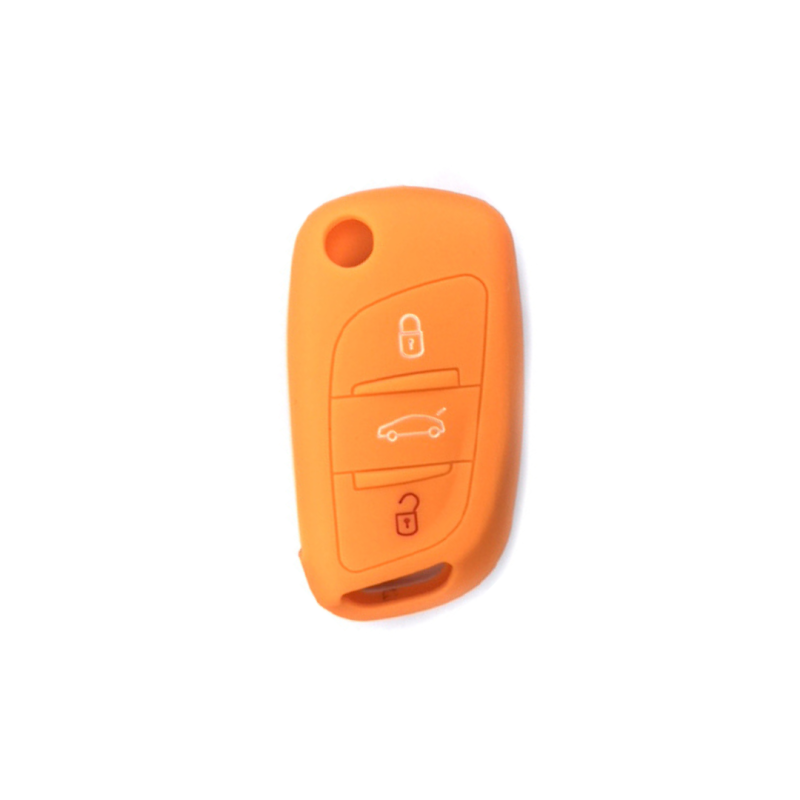 FUNDA MANDO CITROEN DS NARANJA 3 BOTONES FUNDA MANDO CITROEN DS NARANJA 3 BOTONES