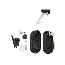 CARCASA PLEGABLE FIAT 500 NARANJA  3 BOT  SIP22