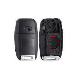 CARCASA MANDO PLEG KIA 2 BOTONES HYN14R