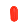 FUNDA MANDO FIAT/PSA ROJO 3 BOTONES