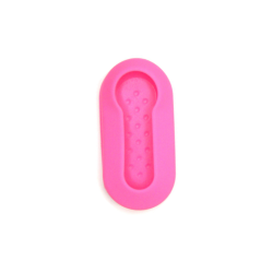FUNDA MANDO FIAT/PSA ROSA 3 BOTONES