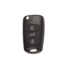 CARCASA HYUNDAI PLEGABLE 3 BOTONES NEGRA HYN14