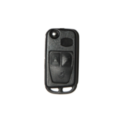 CARCASA MANDO PLEGABLE MERCEDES 3 BOTONES HU39