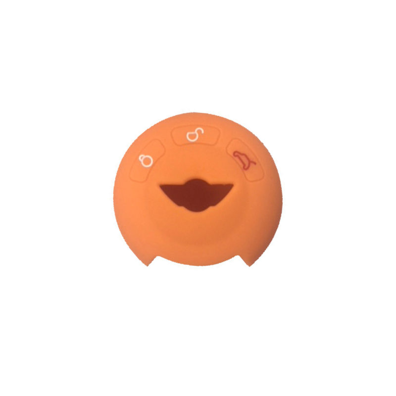 FUNDA MANDO MINI NARANJA 3 BOTONES