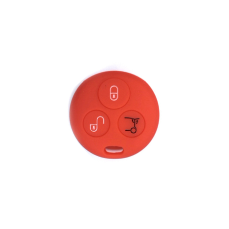 FUNDA MANDO FIJO SMART ROJO  3 BOTONES