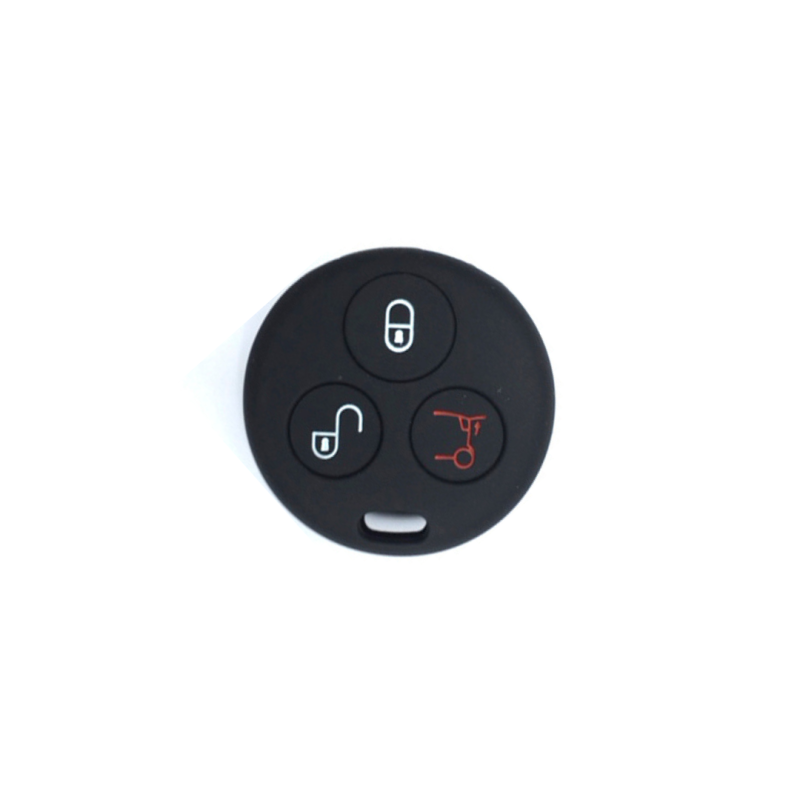 FUNDA MANDO FIJO SMART NEGRO  3 BOTONES FUNDA MANDO FIJO SMART NEGRO  3 BOTONES