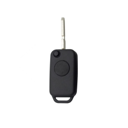 CARCASA MANDO PLEGABLE MERCEDES 1 BOTON HU39