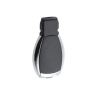 CARCASA MANDO MERCEDES KEYLESS 2 BOTONES CROMADA