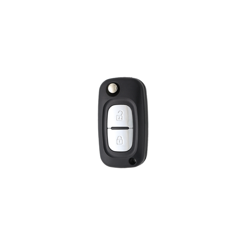 CARCASA MANDO PLEGABLE RENAULT 2 BOTONES VA2 CARCASA MANDO PLEGABLE RENAULT 2 BOTONES VA2