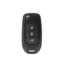 CARCASA MANDO PLEG RENAULT 2015>  3 BOTONES
