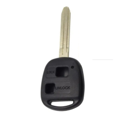 CARCASA MANDO FIJO TOYOTA 2 BOTONES TOY43