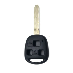 CARCASA MANDO FIJO TOYOTA 3 BOTONES TOY43