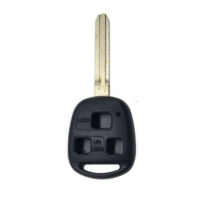 CARCASA MANDO FIJO TOYOTA 3 BOTONES TOY43 CARCASA MANDO FIJO TOYOTA 3 BOTONES TOY43