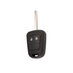 CARCASA MANDO FIJO OPEL 2 BOTONES HU100