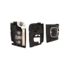 CARCASA TELEMANDO MQB VAG 3 BOTONES HU162 CROMADO